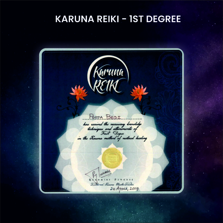 KARUNA REIKI - 1ST DEGREE