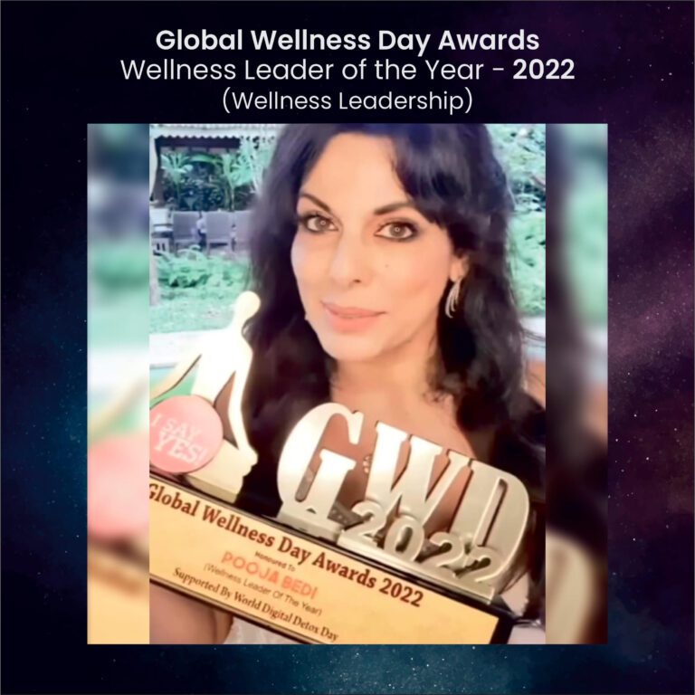 Pooja Bedi Global-Wellness-Day-Awards-Wellness-Leader-of-the-Year-2022