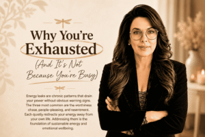 Why You’re Exhausted (And It’s Not Because You’re Busy)